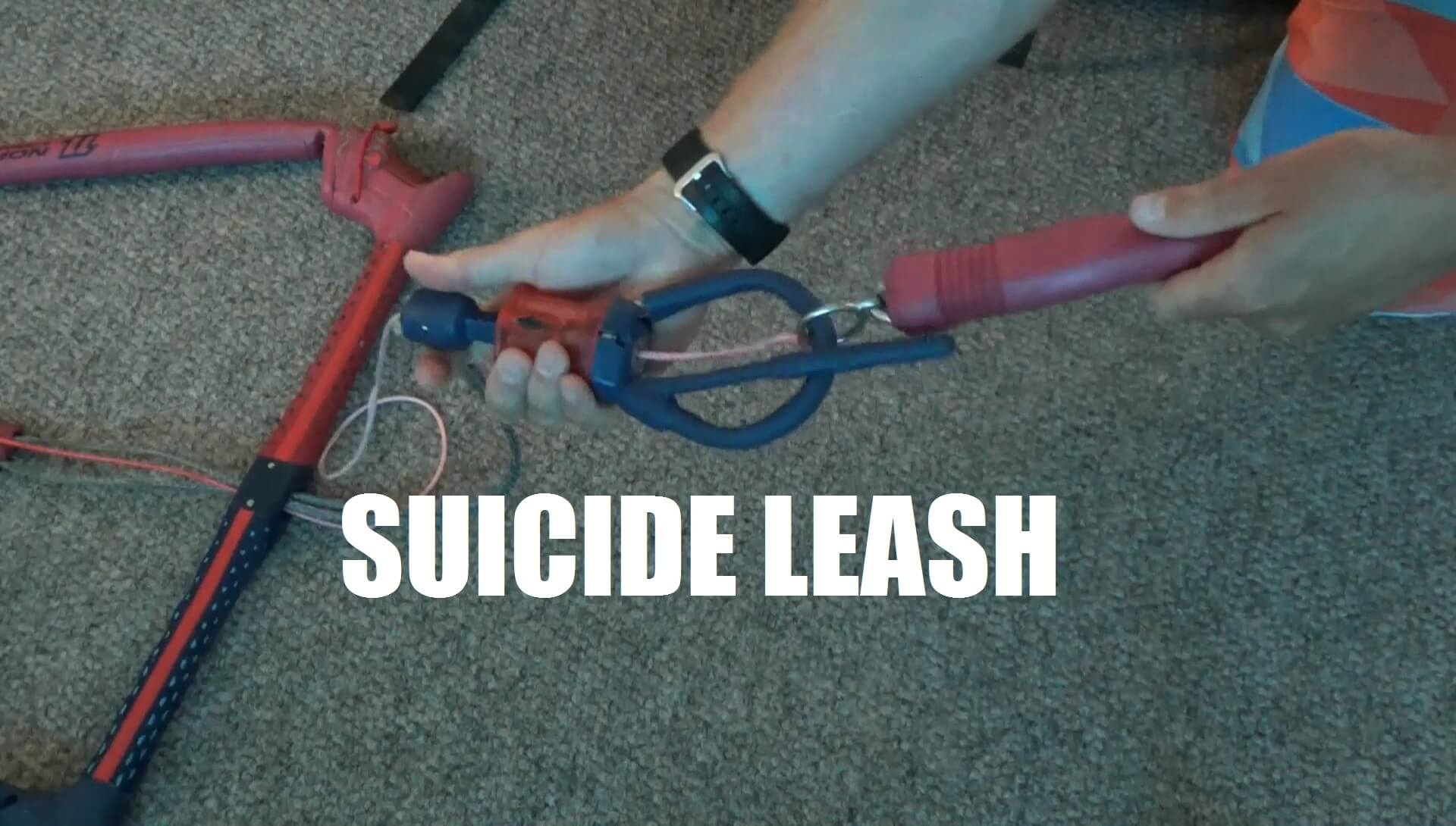 suicide leash kiteboarding One Launch Kiteboarding